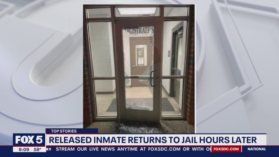Man released from jail returns with hammer,